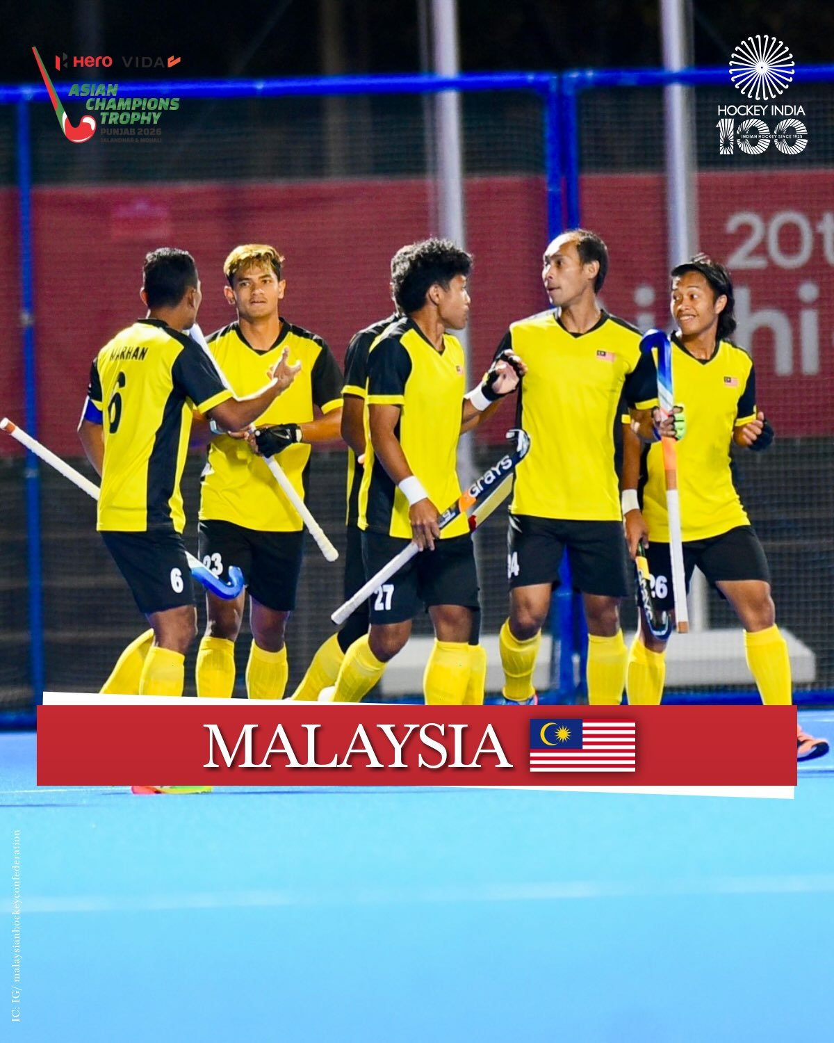 Malaysia at the Asian Champions Trophy Punjab 2026