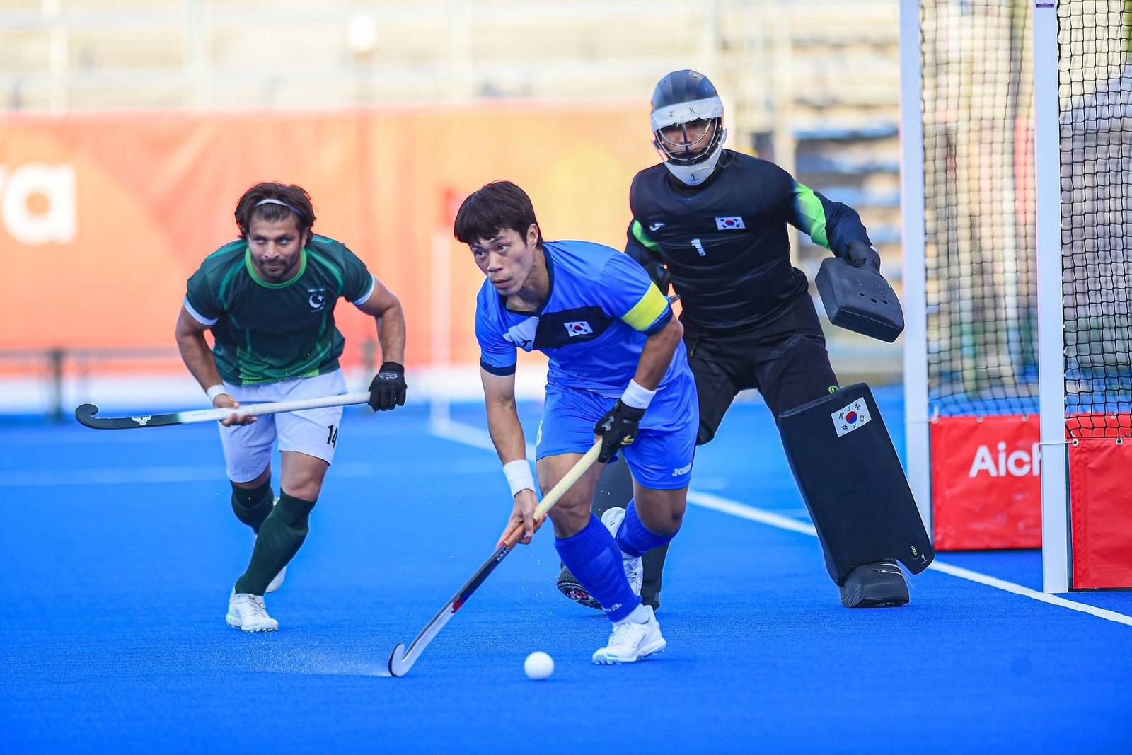 Pakistan in action at the Sultan of Johor Cup 2026